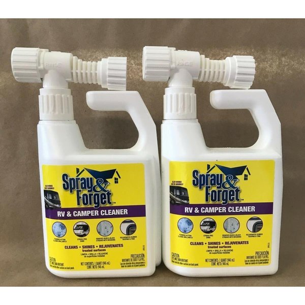 Barr Wm SFRVCHEQ04 Spray & Forget RV & Camper Cleaner with Hose End Adapter WM325463